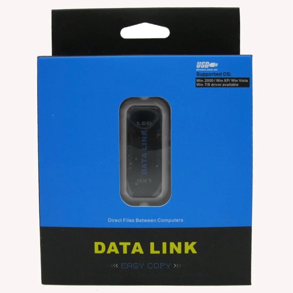 Easy Copy USB Data Transfer Cable - Black